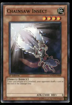 Chainsaw Insect Starter Deck: Duelist Toolbox 5DS3-EN008 Yugioh DMG - Image 1