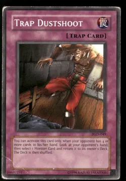 Trap Dustshoot Pharaonic Guardian PGD-049 Common / Short Print Yugioh Damaged - Image 1