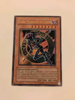 Yugioh! Dark Magician of Chaos IOC-065 Unlimited Ultra Rare VLP/NM - Image 1