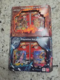 ONE PIECE ILLUSTRATION BOXES VOL. 5 & VOL.6 Factory Sealed - Image 1