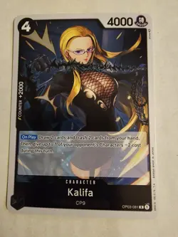 Kalifa - Foil 081 - OP03-081 Pillars of Strength - One piece NM/M - Image 1