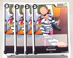 ST19 OP03-089 Brannew (Reprint)(R) Starter Deck 19 BLACK Smoker One Piece CCG x4 - Image 1