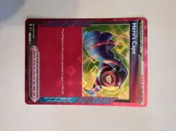 Hero's Cape 152/162SV05: Temporal Forces Holo Pokemon TCG Card - Image 1