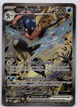 Greninja ex 132 Sv: Scarlet & Violet Promo Cards Holo - Image 1