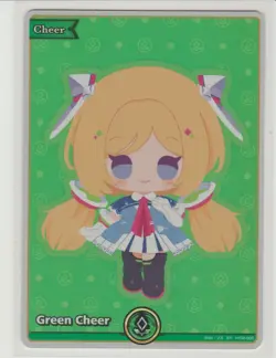 Green Cheer - Special Yell Hololive Card hY02-005 - Image 1