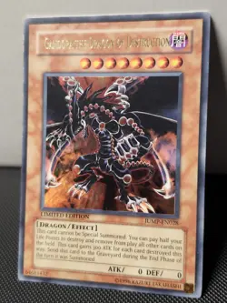 Yugioh Gandora The Dragon Of Destruction JUMP-EN028 Ultra Rare LP - Image 1