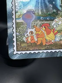 Pokemon Fan Art Holo Stamp Art Collectible Trading Card - Cubone Staryu Etc - Image 5