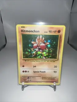 Pokemon Card Hitmonchan 62/108 XY Evolution Anniversary Holo Rare 2016 NM - Image 1
