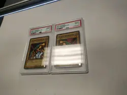 2008 YUGIOH RIGHT & LEFT ARM OF THE FORBIDDEN ONE PSA GEM MINT 10 & PSA 8 NM-MT - Image 4