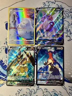 Private Listing 2022 Pokemon Card Lot Abomasnow Kleavor V Palkia V Garchomp V - Image 1