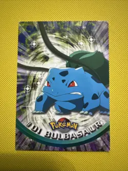 Pokemon Card - Bulbasaur #01 - Topps Series 1 - Image 1