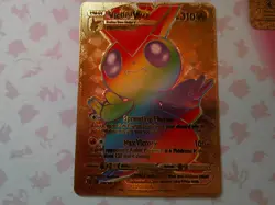 Pokemon Fan Art Gold Foil Card Lot - Charizard and Pikachu - Image 5