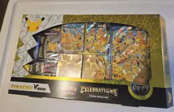 Pokemon TCG: Celebrations Special Collection Box [Pikachu V-Union, 50 Cards]... - Image 1