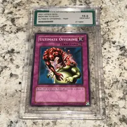 MNT 10 Yugioh Unlimited Common Ultimate Offering SDK-050 GEM MINT Condition AGS - Image 1