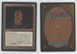 Bronze Tablet French Magic MTG Renaissance 1995 - Image 3