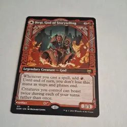 Birgi, God of Storytelling (Showcase) Kaldheim Regular - Image 1