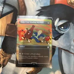 Magic: The Gathering Nuka-Cola Vending Machine Fallout Uncommon Foil - Image 1