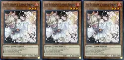 YUGIOH 3x Ash Blossom & Joyous Spring SDWD-EN017 1st edition Unl MISPRINT x 3 - Image 1