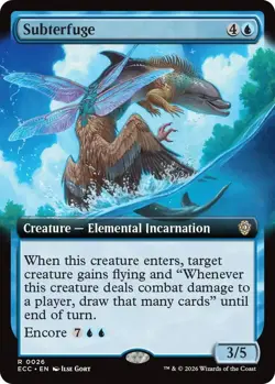 Subterfuge (Extended Art) [Commander: Lorwyn Eclipsed] 26 NM - Image 1