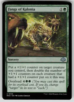 Fangs of Kalonia Uncommon Modern Horizons 3 153 MTG Near Mint 2024 - Image 1