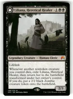 Liliana, Heretical Healer LP Magic Origins 106 MTG Regular Mythic - Image 1