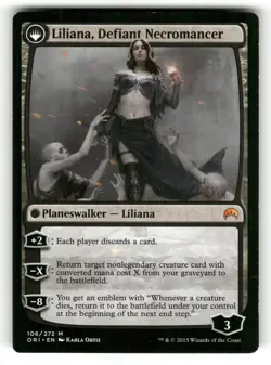Liliana, Heretical Healer LP Magic Origins 106 MTG Regular Mythic - Image 2