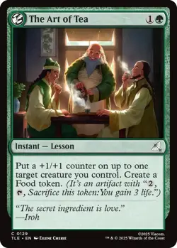 The Art of Tea [Avatar: The Last Airbender: Eternal-Legal] 129 NM Foil - Image 1