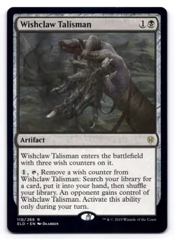 Wishclaw Talisman NM Throne of Eldraine 110/269 MTG Regular - Image 1