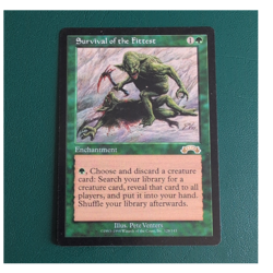 Wizards of the Coast Survival of the Fittest MTG Exodus Green Rare 1998 Venters - Image 1