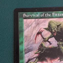 Wizards of the Coast Survival of the Fittest MTG Exodus Green Rare 1998 Venters - Image 2