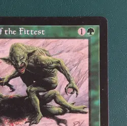 Wizards of the Coast Survival of the Fittest MTG Exodus Green Rare 1998 Venters - Image 3