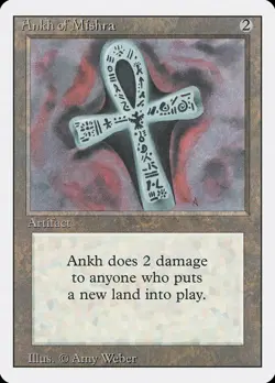 Ankh of Mishra [Revised Edition] Lightly Played - Image 1