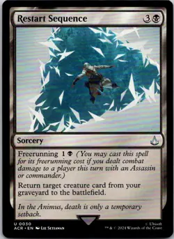 Magic the Gathering HP Restart Sequence Assassin's Creed MTG Free Shipping - Image 1