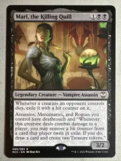 MTG / Mari, the Killing Quill / NCC / #89 / Regular / Rare / NM - Image 1