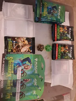 Lot of MTG- Secrets of Strixhaven- Collector Booster, Bundle Box + Bundle TMNT + - Image 1