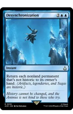 1x MTG Desynchronization - Assassin's Creed Rare! NM Mint! - Image 1