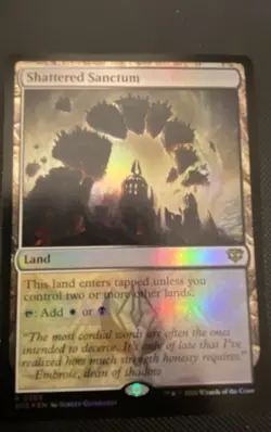 Shattered Sanctum Secrets of Strixhaven Foil; MTG - Image 1