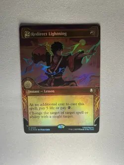 Redirect Lightning (Showcase) Avatar: The Last Airbender Foil - Image 1