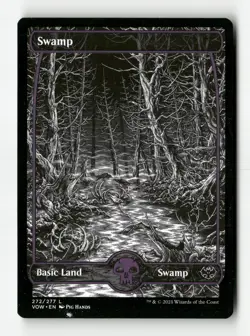 Swamp - Innistrad Crimson Vow - #272 - Non-Foil - NM - MTG - Image 1