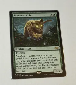 Scythecat Cub (Foundations Jumpstart) - NM Pack Fresh MTG - Image 1