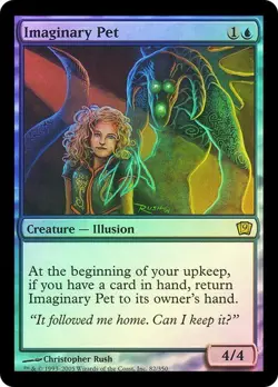 9th Edition MTG FOIL Imaginary Pet Magic - Image 1