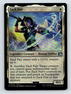 Zack Fair U Foil FINAL FANTASY 45 NM - Image 1