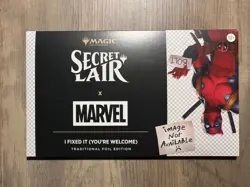 Secret Lair x Marvel I Fixed It For You (You're Welcome) Foil MTG Deadpool SLD - Image 1