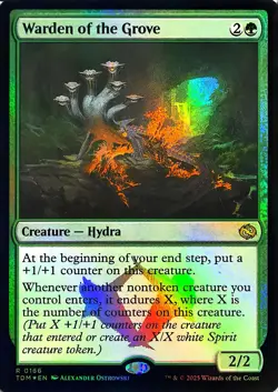 Warden of the Grove Tarkir: Dragonstorm Rare Magic: The Gathering Foil NM/M - Image 1