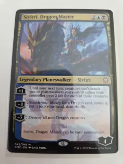 mtg, Sivitri, Dragon Master Commander: Dominaria United Regular NM - Image 1