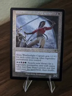 MTG Sisay, Weatherlight Captain (Retro Frame) (Foil Etched) Modern Horizons - Image 1