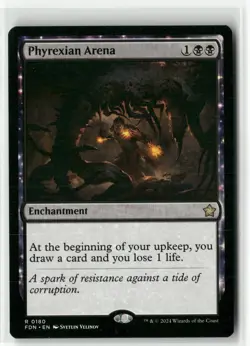 Phyrexian Arena R 180 Foundations MTG - Image 1
