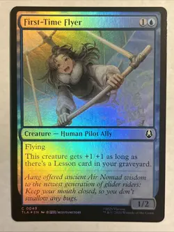 First-Time Flyer Avatar: The Last Airbender Foil - Image 1
