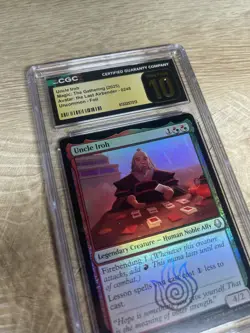 Cgc 10 Pristine Uncle Iroh Magic The Gathering Avatar The Last Airbender - Image 3