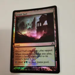 1x Gruul Turf FOIL Guildpact MTG Magic The Gathering NEVER PLAYED LOOK near mint - Image 3
